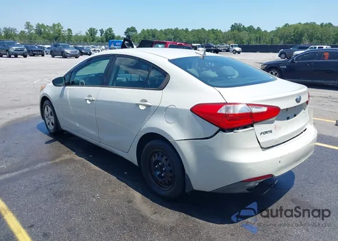 2014 Kia Forte Lx from USA, damaged, VIN KNAFK4A62E5166509